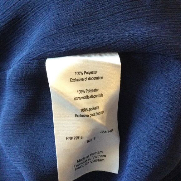 NWOT. Jessica Simpson Maternity Women’s Sz M Navy - Picture 10 of 11